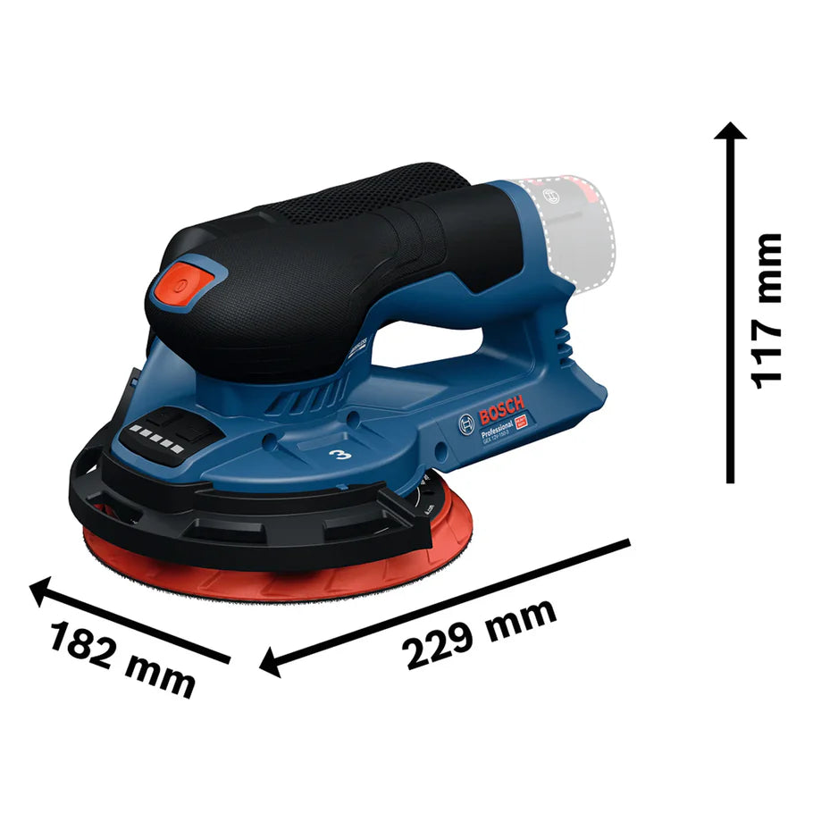 Exzenterschleifer GEX 12V-150-3 Solo L - BOSCH - 0601373301