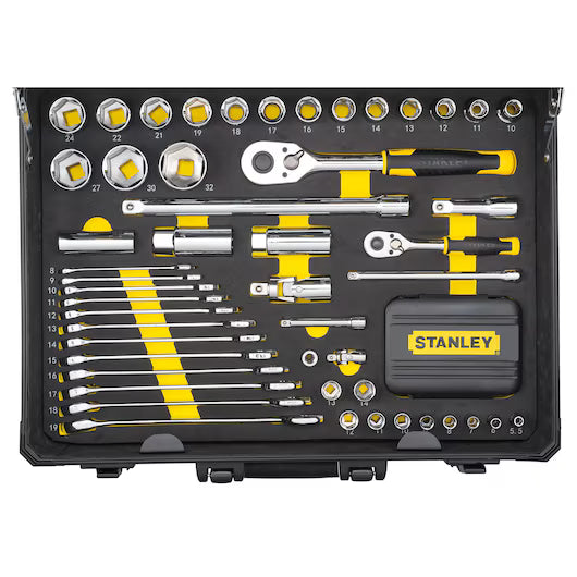 Kit d'outils d'entretien – 142 pièces – STANLEY – STMT98109-1