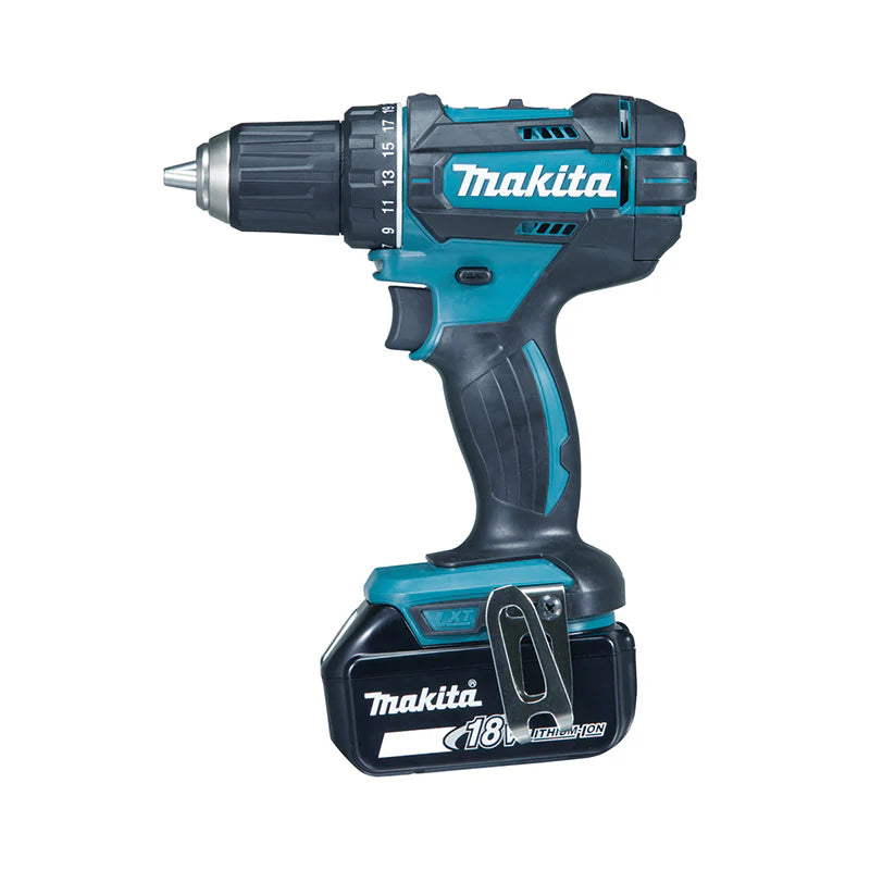MAKITA DLX2127MJ 18 V Li-Ion 2-pièces Ensemble (DDF482 perceuse-visseuse + DTD152 clé à chocs) avec 2 x 4,0 Ah batteries et Makpac-coffrets