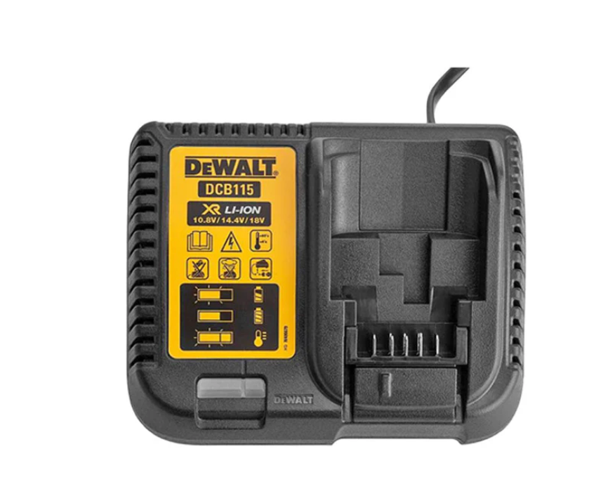 DEWALT ENERGY Kit de batteries: 4 x 5,0 Ah 18 V DCB184-XJ batteries et ein DCB115-XJ chargeur