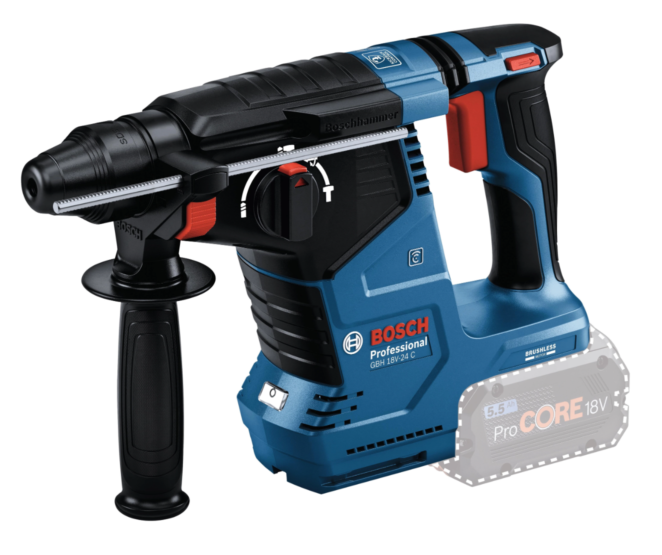 BOSCH GBH 18V-24 C Professional Akku-marteau perforateur SDS-plus