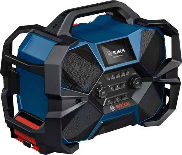 Radio BOSCH GPB 18VH-6 SRC, uniquement 2 piles AAA (C)