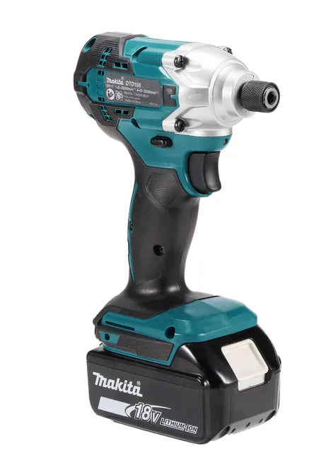 MAKITA DLX2423AJ 2-pièces Ensemble – 18 V, inkl. DDF487 perceuse-visseuse + DTD157 clé à chocs + 2 x 2,0 Ah batteries + chargeur